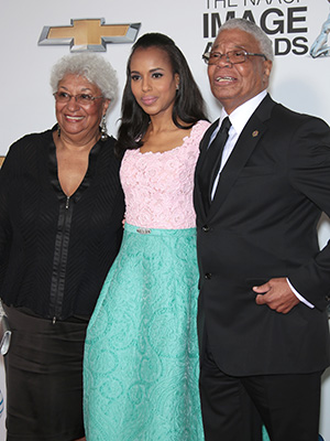 Kerry Washington, Parents