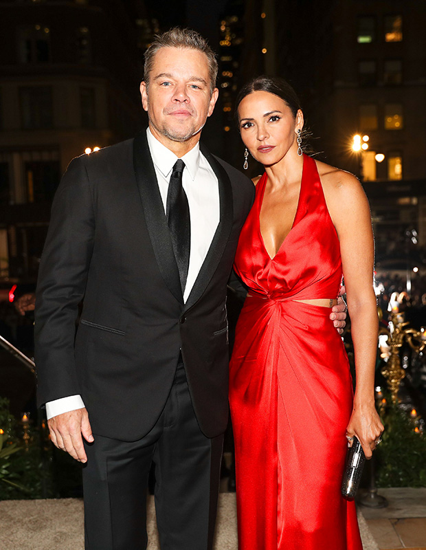 Matt Damon Luciana Barroso