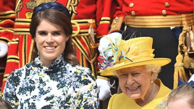 princess eugenie, queen elizabeth