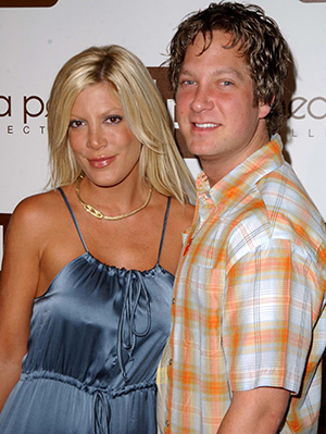 Tori and Randy Spelling