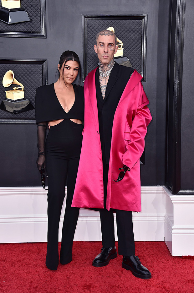 Travis Barker and Kourtney Kardashian