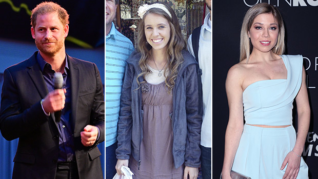 Prince Harry Jill Duggar Jeanette McCurdy