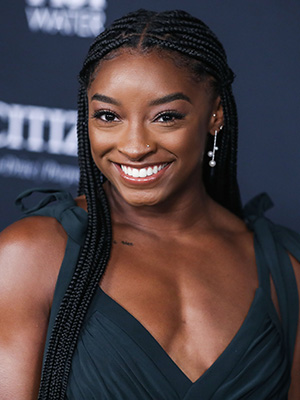 Gymnast Simone Biles wearing an Aliette dress, Christian Louboutin shoes, and Matteo jewelry while carrying a Judith Leiber bag arrives at the 6th Annual InStyle Awards 2021 held at the Getty Center on November 15, 2021 in Los Angeles, California, United States.
6th Annual InStyle Awards 2021, Los Angeles, United States - 16 Nov 2021