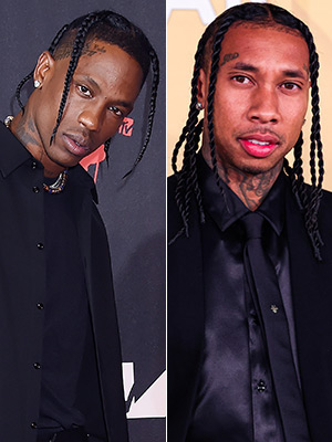 Travis Scott & Tyga attend Beyonce Concert