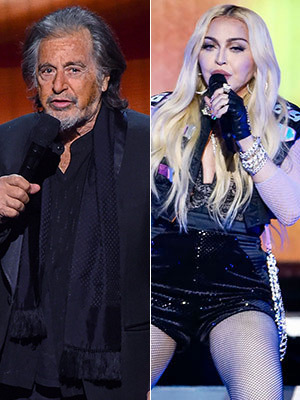 Madonna and Al Pacino