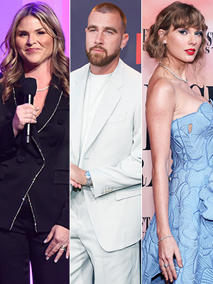 Jenna Bush Hager, Travis Kelce, Taylor Swift