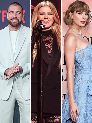 travis kelce, kelly clarkson, taylor swift