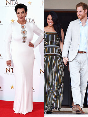 Kris Jenner, Meghan Markle, Prince Harry