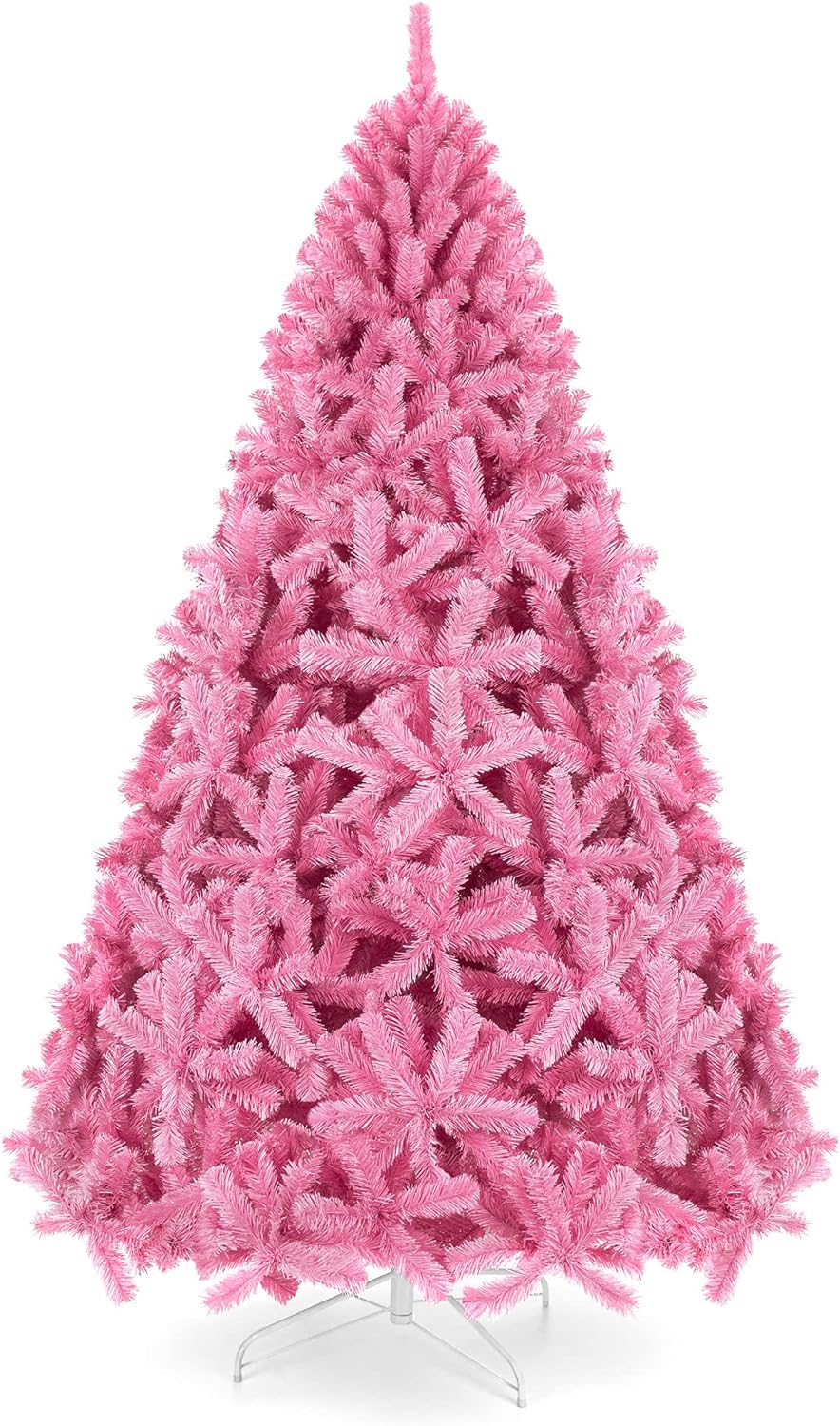 pink christmas tree