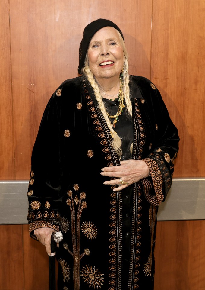 Joni Mitchell at the 2024 Grammys