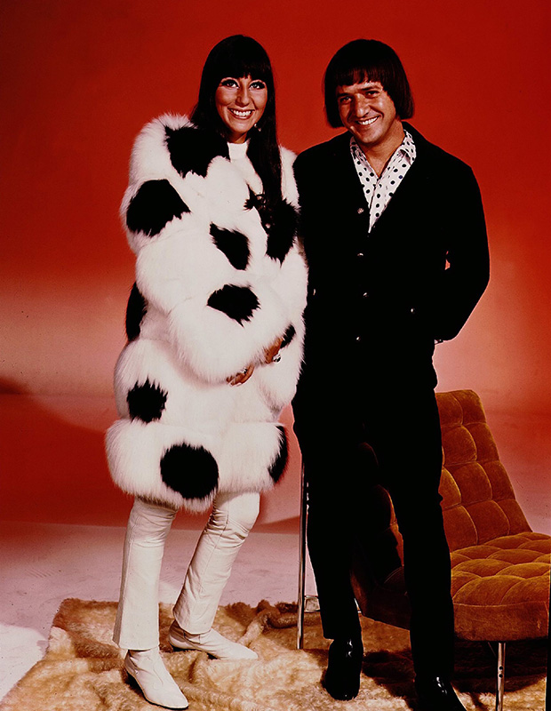 Cher and Sonny Bono