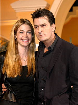 Denise Richards and Charlie Sheen