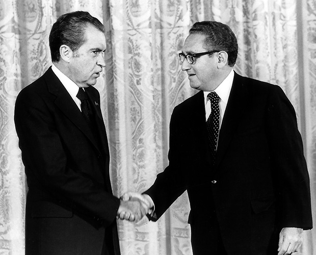 Richard Nixon and Henry Kissinger