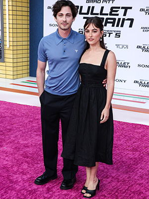 Logan Lerman and Ana Corrigan