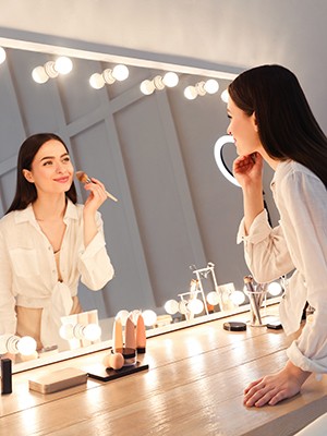 makeup mirror