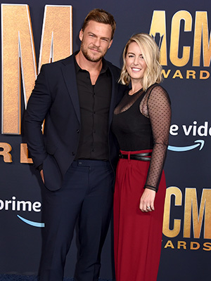Alan Ritchson and wife Catherine Ritchson