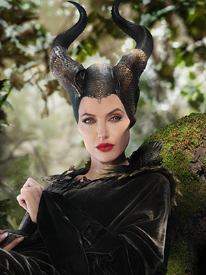 Angelina Jolie in a scene from Maleficent