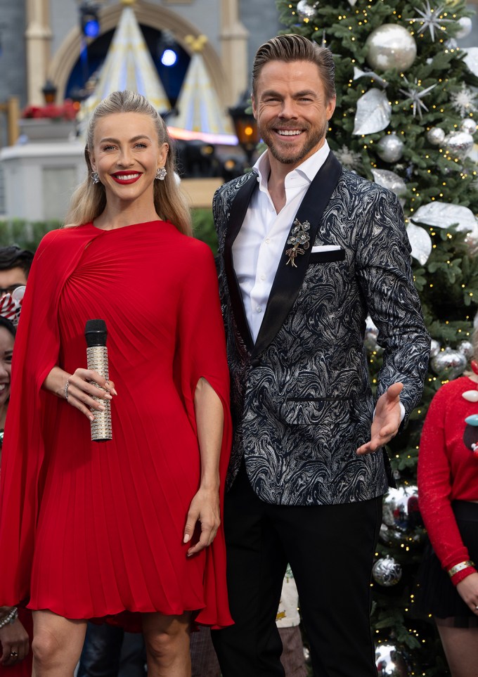 Julianne and Derek Hough