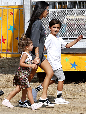 Mason Disick, Kourtney Kardashian, Penelope Disick