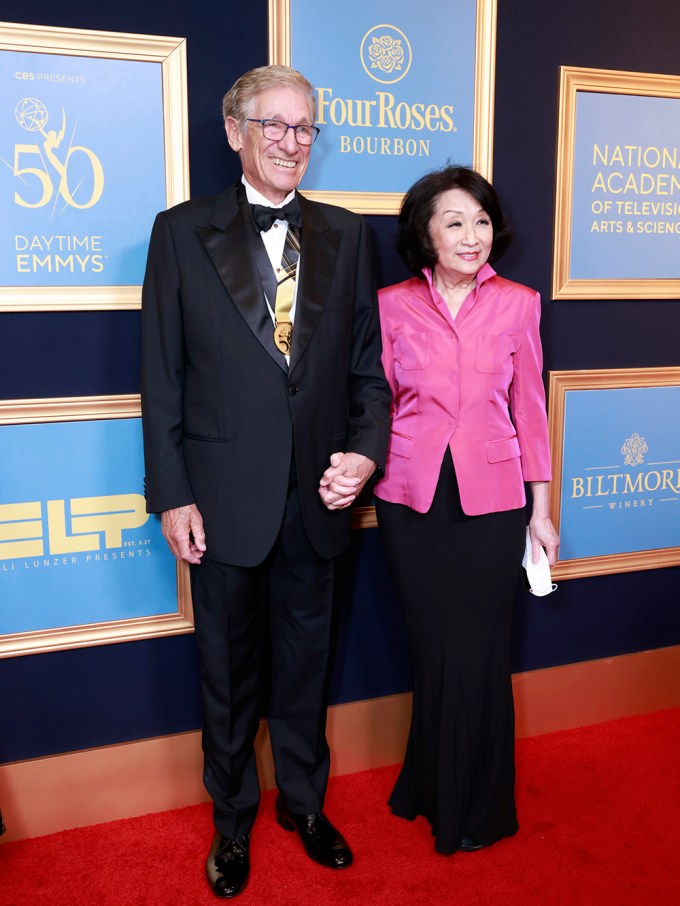 Maury Povich and Connie Chung