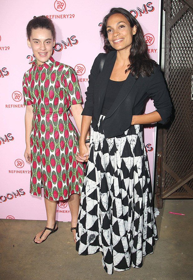 Rosario Dawson and Isabella Dawson
