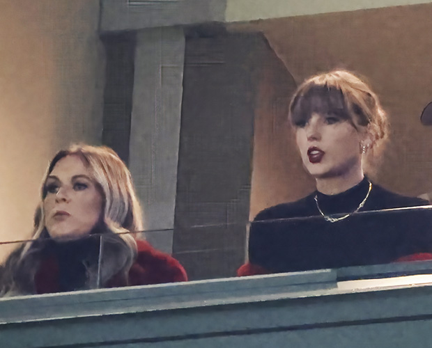 Taylor Swift at a Chiefs game