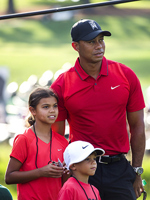 Tiger Woods, Kids
