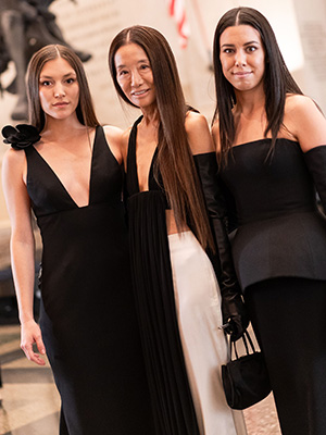 Vera Wang and daughters Cecilia and Josephine