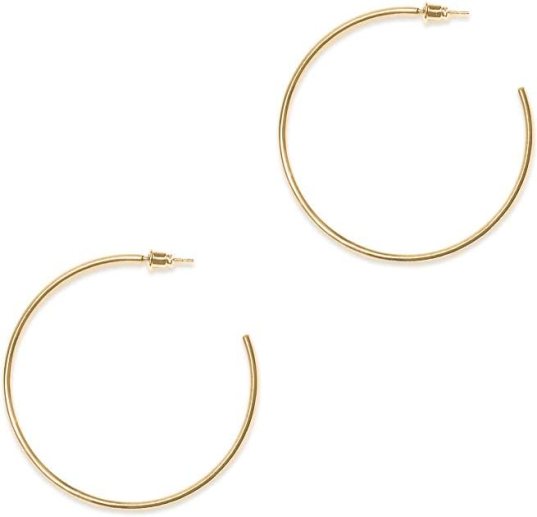 hoop earrings