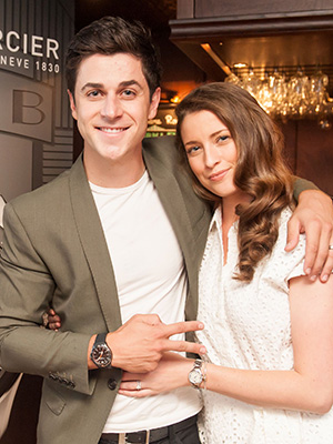 David Henrie and wife Maria Cahill