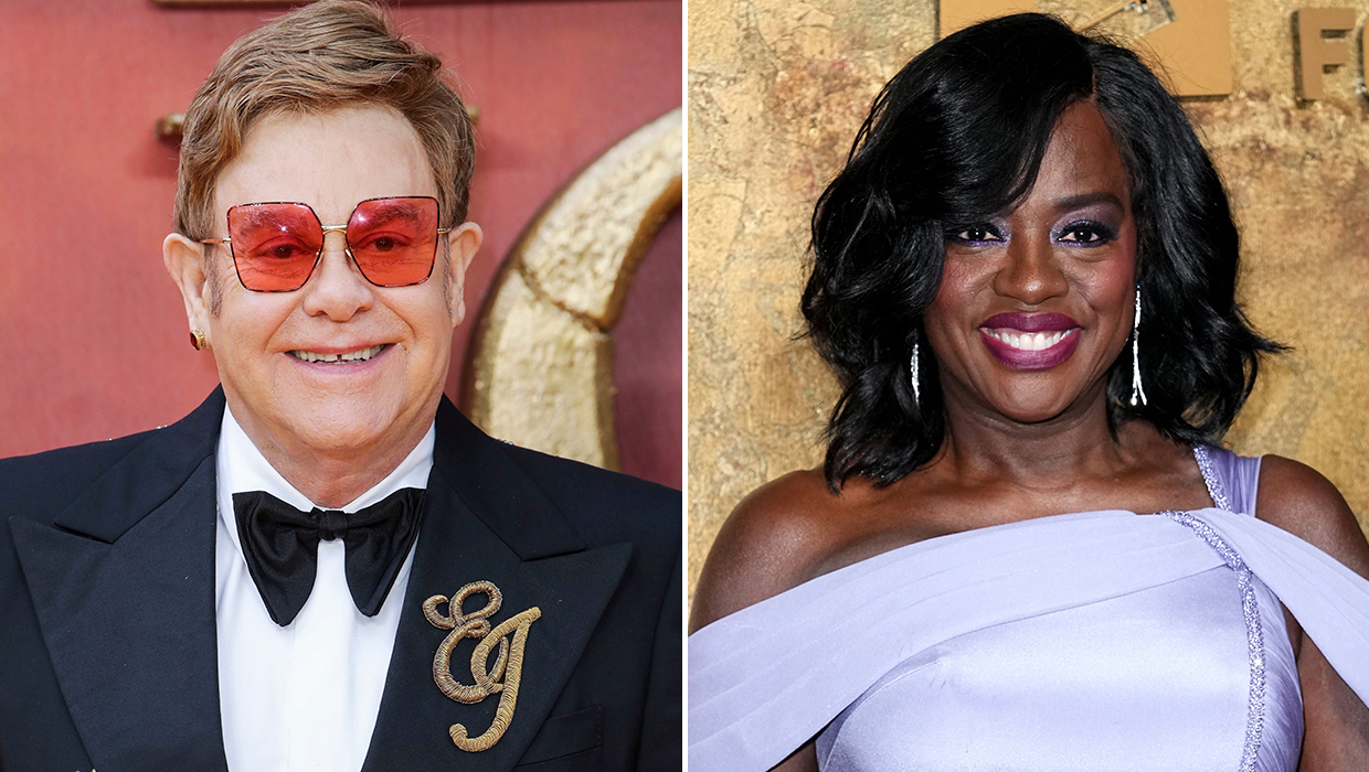 Elton John Viola Davis