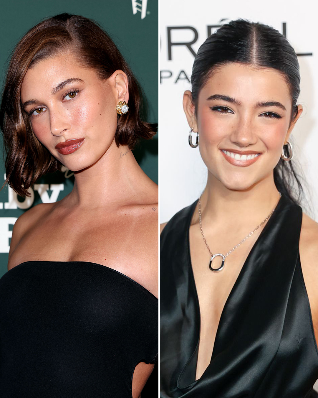 hailey bieber charli damelio