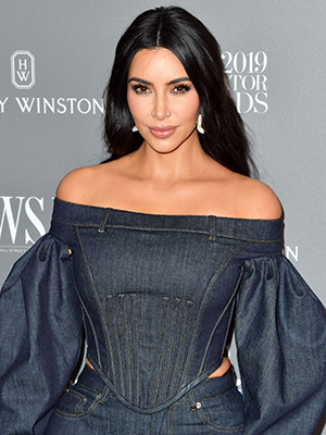 Kim Kardashian makeup-free tiktok