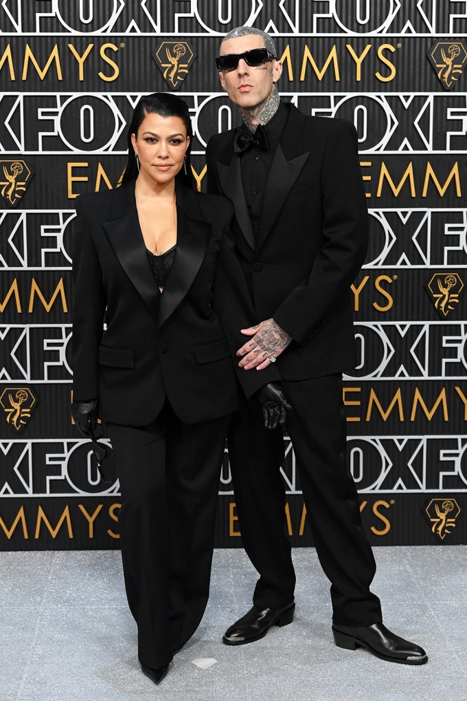 Kourtney Kardashian and Travis Barker