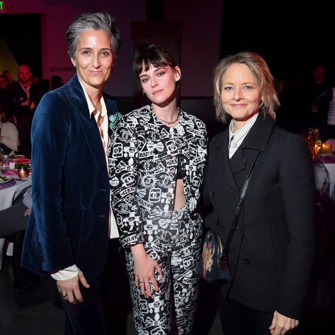 Alexandra Hedison, Kristen Stewart, and Jodie Foster