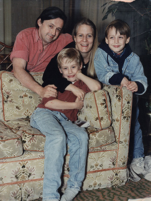 Kit Culkin, Patricia Brentrup, Macaulay Culkin, Kieran Culkin