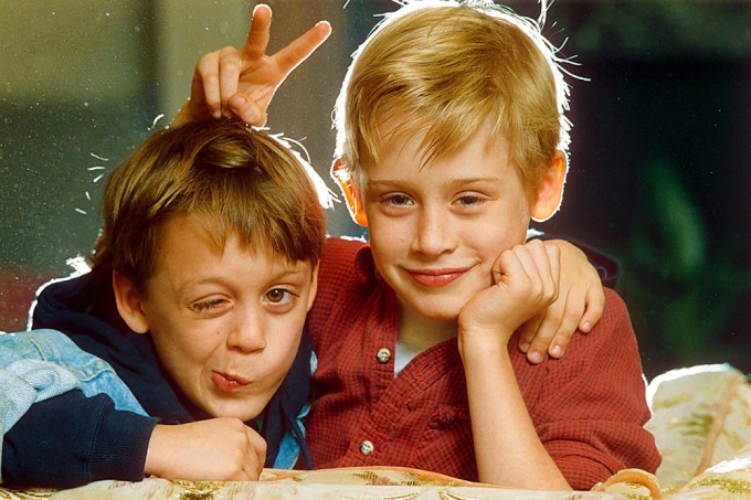 Macaulay Culkin at Home With Kieran