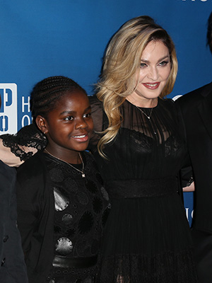 Madonna and Mercy James