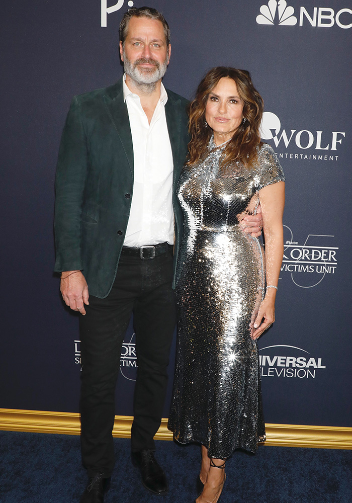 Peter Hermann and Mariska Hargitay