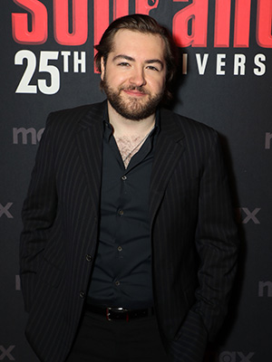Michael Gandolfini at the 2024 Sopranos anniversary in New York