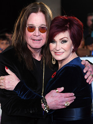 Ozzy Osbourne and Sharon Osbourne