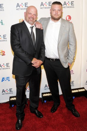 Rick Harrison and Corey Harrison
A&E Networks' 2015 Upfront Presentation, New York, America - 30 Apr 2015