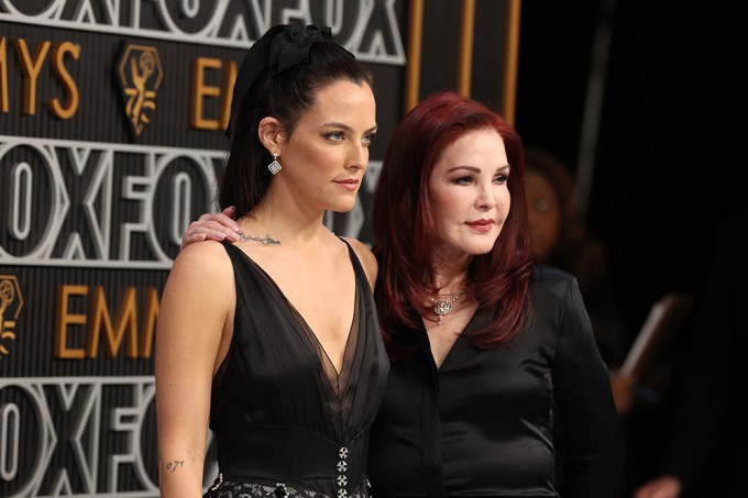 Riley Keough and Priscilla Presley