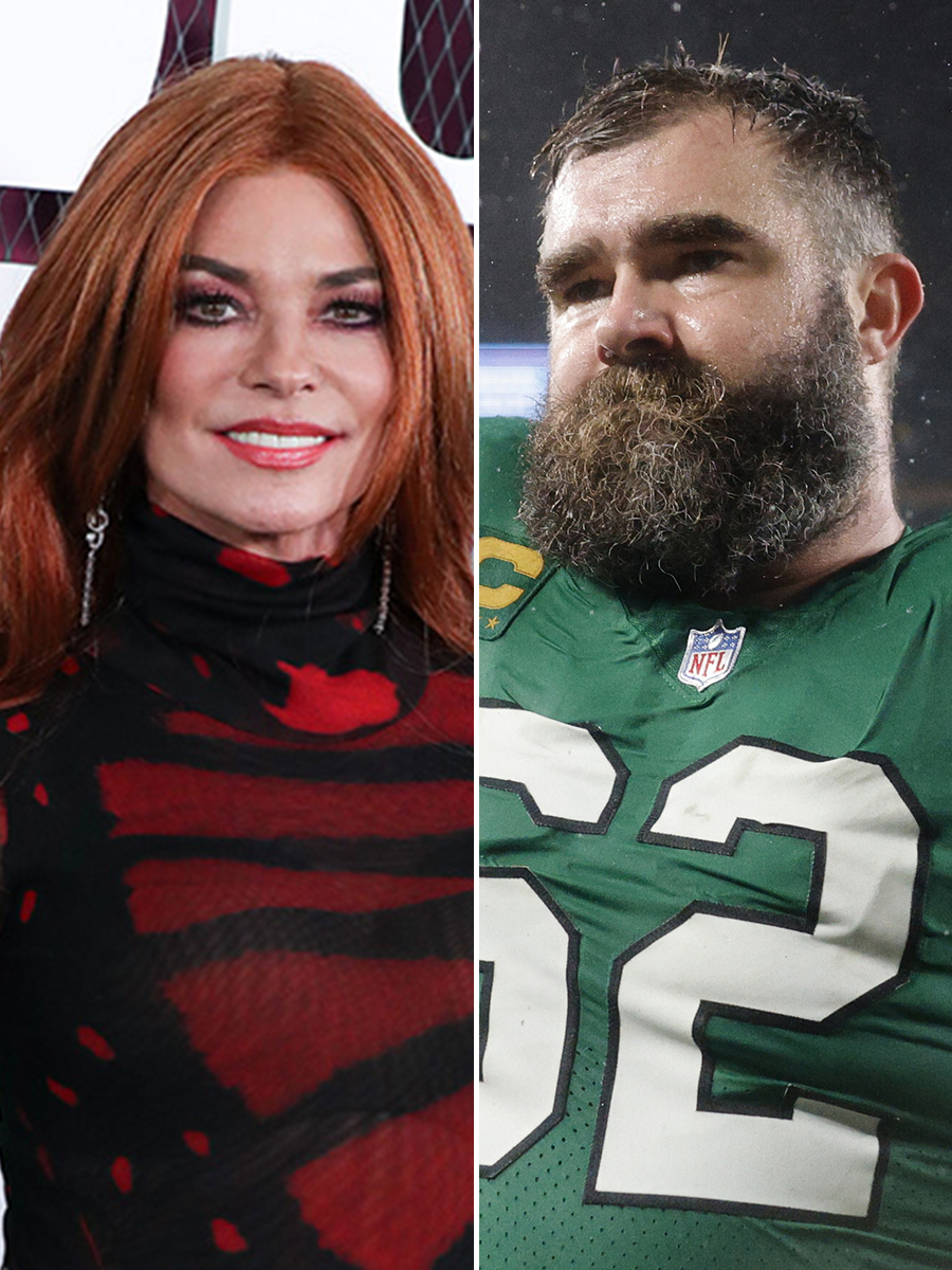 Shania Twain Jason Kelce