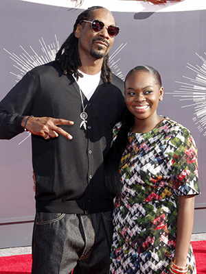 Snoop Dogg and his daughter, Cori