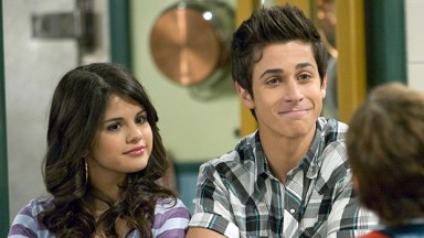 Selena Gomez and David Henrie in Wizards of Waverly Place