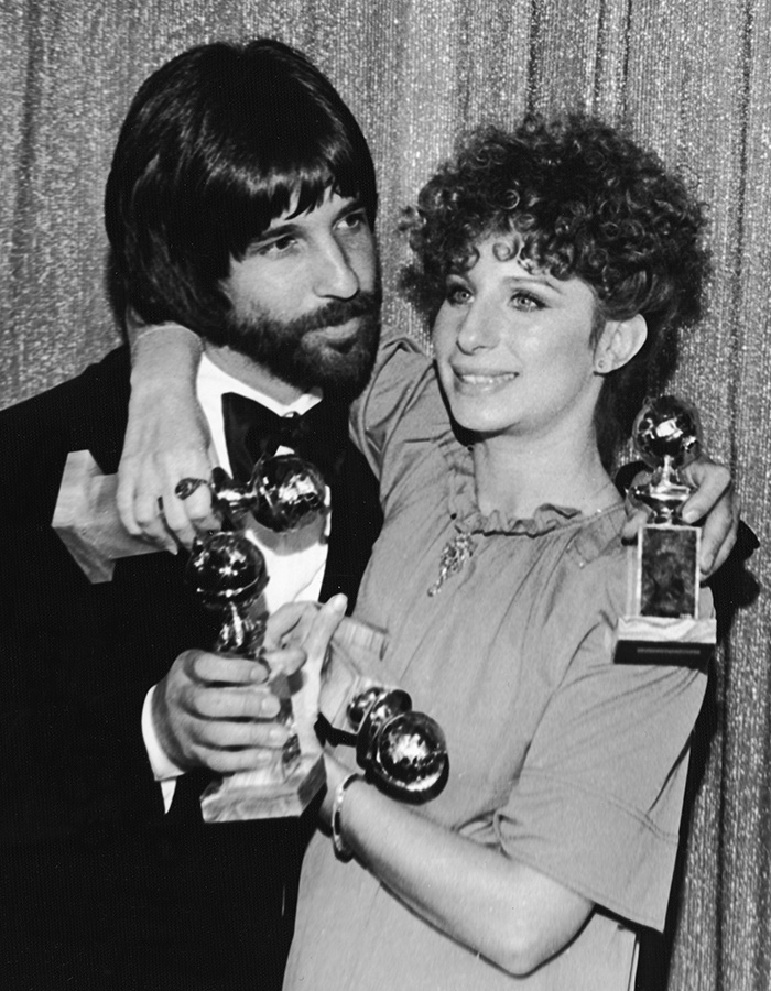 Jon Peters and Barbra Streisand