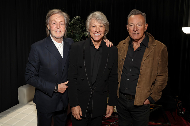 Paul McCartney, Jon Bon Jovi, Bruce Springsteen