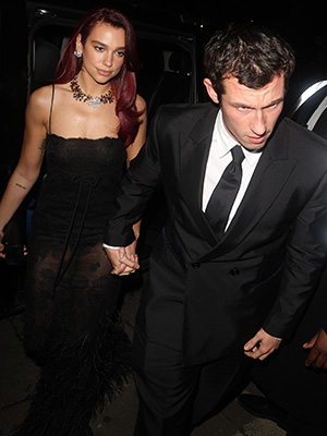 Dua Lipa and Callum Turner Hold Hands at BAFTAs After-Party: Photos