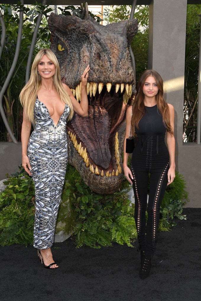 Heidi and Leni Attend a 2022 Premiere